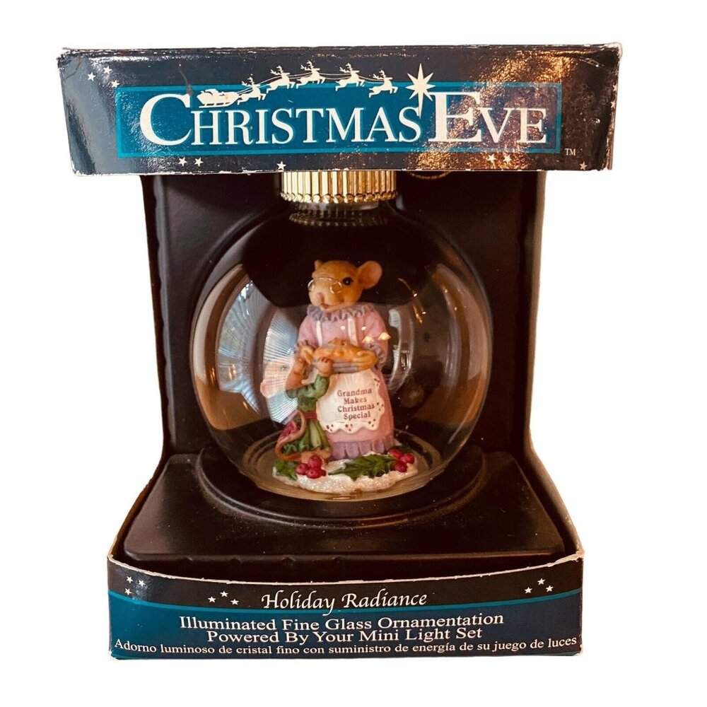 Christmas Eve Light Up Ornament Grandma Baking